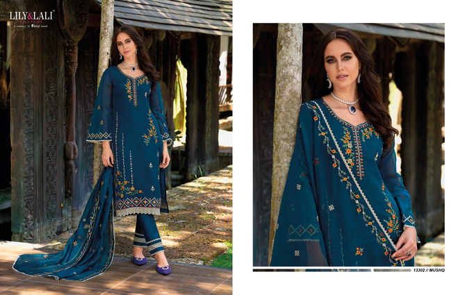 Mushq By Lily And Lali Embroidery Readymade Suits Catalog